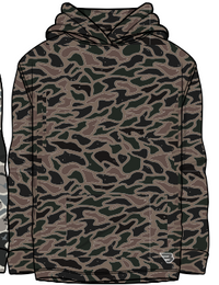 Burlebo Youth Performance Hoodie | Bendita Camo