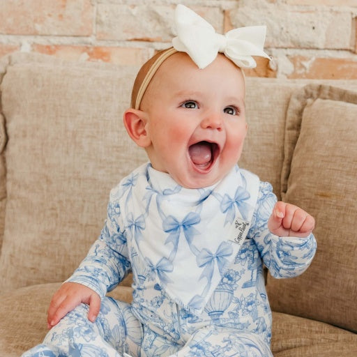 Copper Pearl 4 Pack Baby Bandana Bibs | Vintage Carnival