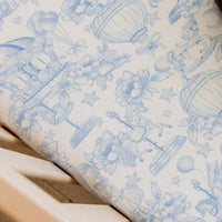 Copper Pearl Premium Knit Fitted Crib Sheet | Vintage Carnival