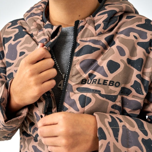 Burlebo Youth Puffer Jacket | Gauge Camo