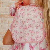Copper Pearl 3 Pack Premium Burp Cloths | Bow My Gosh