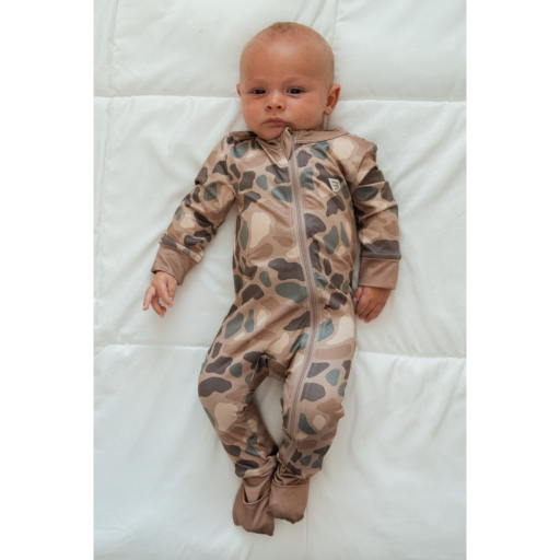 Burlebo Baby Zip Up | Pintail Camo