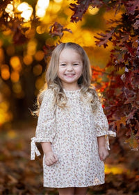 Mabel + Honey Autumn Breeze Dress | Red