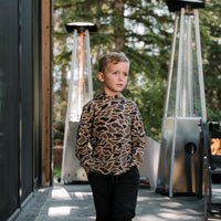 Burlebo Youth Thermal Hoodie | Gauge Camo