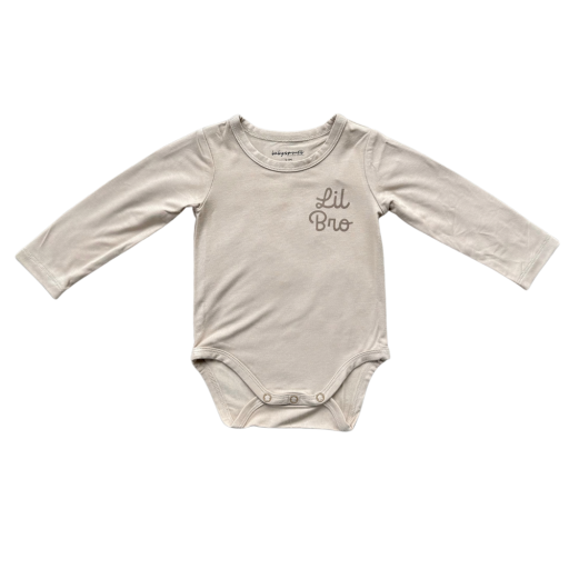 Babysprouts Baby Long Sleeve Bodysuit | Lil Bro