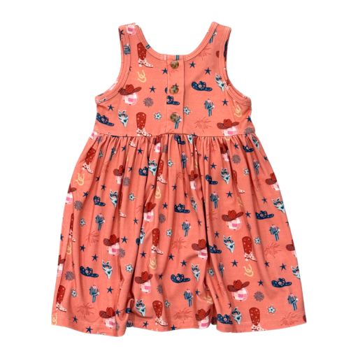 Babysprouts Clothing Company Henley Tank Dress | American Cowgirl