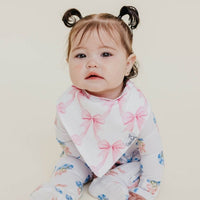 Copper Pearl 4 Pack Baby Bandana Bibs | Bow My Gosh