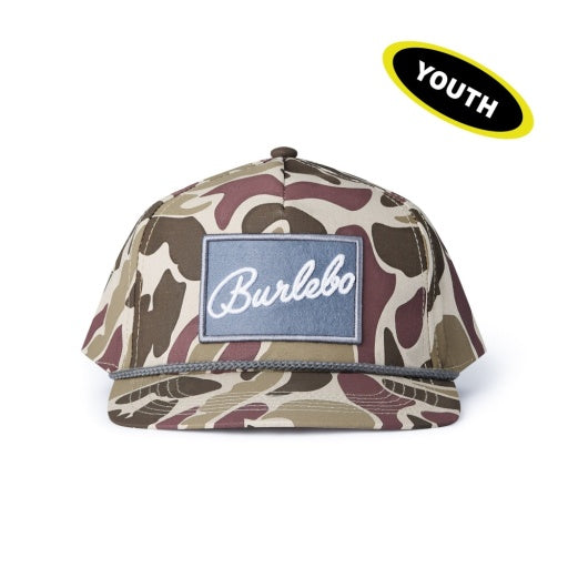 Burlebo Youth Cap | Burlebo Grey Patch - Camo