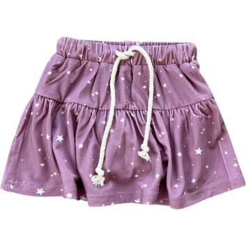Baby Sprouts Skort | Mini Stars In Dusty Mauve