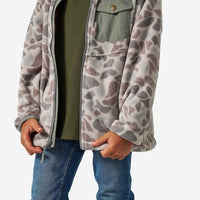 Burlebo Youth Micro Fleece | Classic Deer Camo