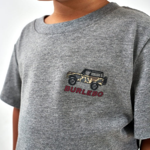 Burlebo Off Road Bronco | Short Sleeve | Dark Heather Grey
