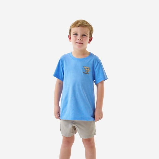 Burlebo Youth Ss Tee | Mallard Camo Dog