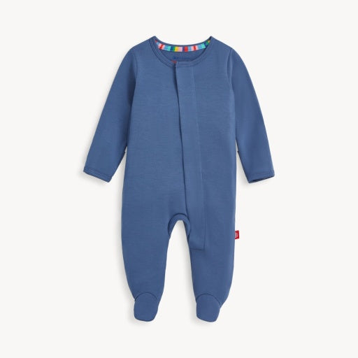 Magnetic Me Bainbridge Blue Modal Footie
