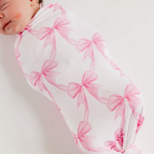 Copper Pearl Bamboo Swaddle | Bow My Gosh