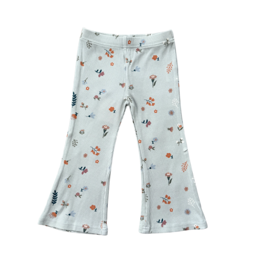 Babysprouts Flare Pants | Botanical