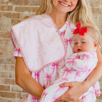 Copper Pearl 3 Pack Premium Burp Cloths | Bow My Gosh