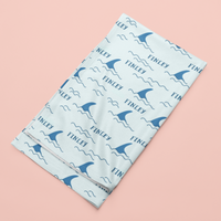Sugar + Maple Stretchy Blanket | Shark Fin