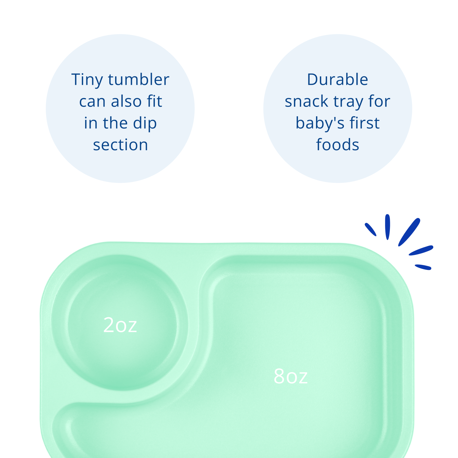 Re-Play Tiny Tray USA Made from Recycled Materials