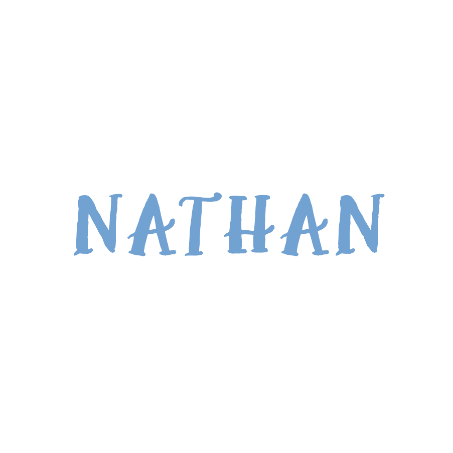 Sugar + Maple Personalized Towel | Centered Name