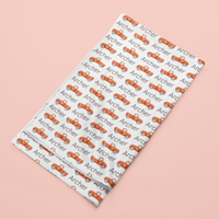 Sugar + Maple Stretchy Blanket | Trucks