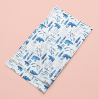 Sugar + Maple Stretchy Blanket | Woodland