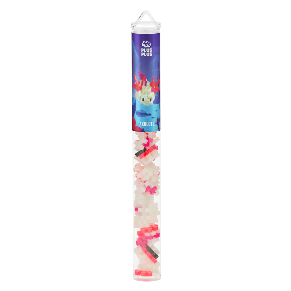 Plus-Plus 70-Piece Tube | Axolotl
