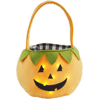 Mud Pie Light-Up Jack-O-Lantern Treat Bag