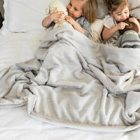 Saranoni Lush Toddler Blanket | Feather