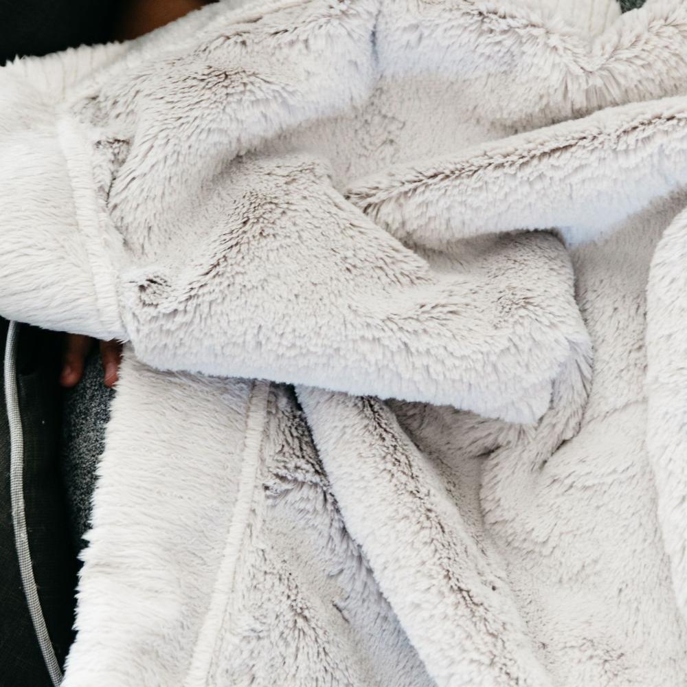 Saranoni Lush Toddler Blanket | Feather