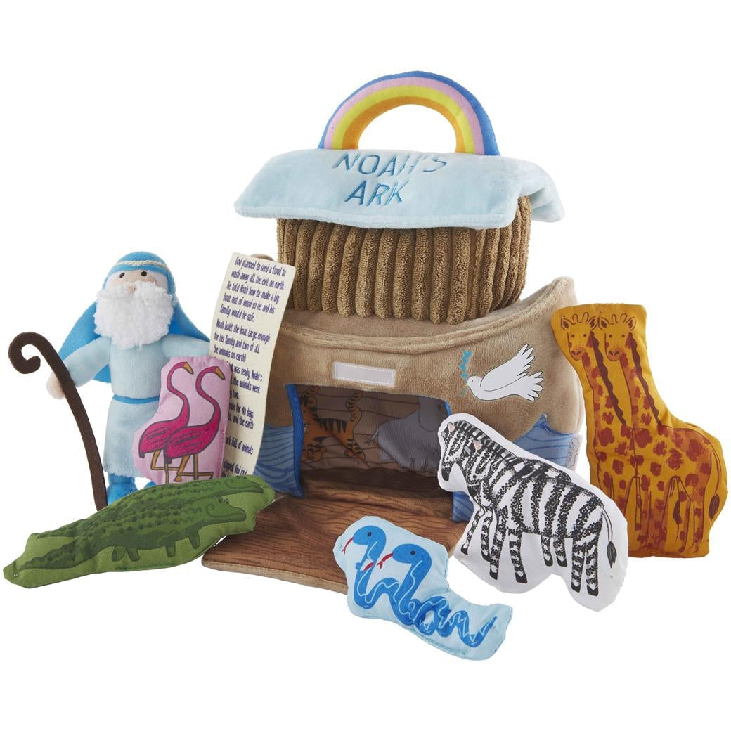 Mud Pie Noah's Ark Plush Set