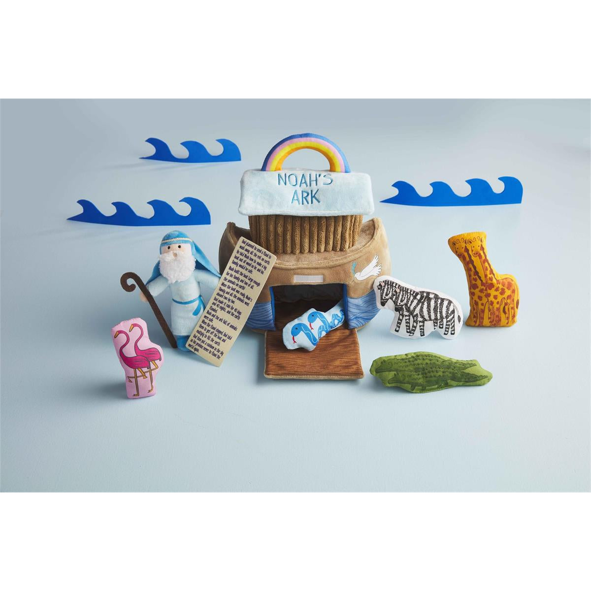 Mud Pie Noah's Ark Plush Set
