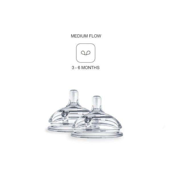 Silicone Nipples Replacement - Medium Flow