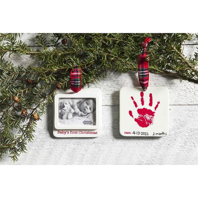 Mud Pie First Christmas Handprint Ornament Kit