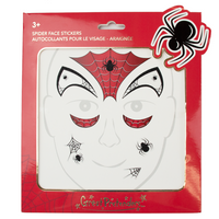 Great Pretenders Spider Face Stickers