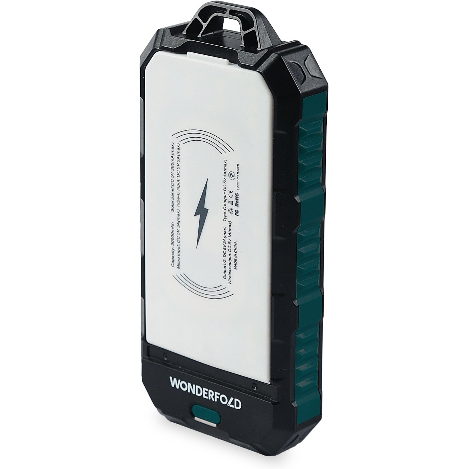 Wonderfold Solar Wireless Charger Power Bank