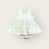 Serendipity Clothing Pastel Gingham Bubble Dress