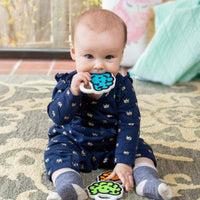 Fat Brain Toys Teether Green