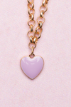 Great Pretenders Boutique Chunky Chain Heart Necklace