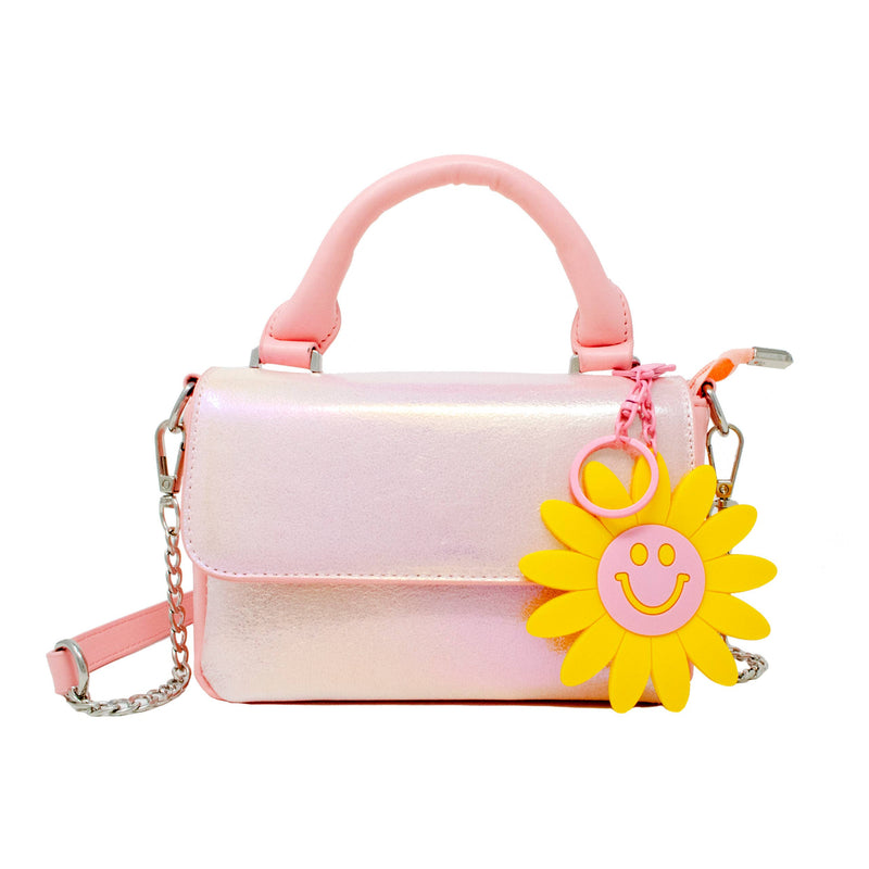 Shiny Baguette Handbag