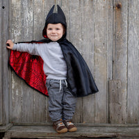 Reversible Spider/Bat Toddler Cape