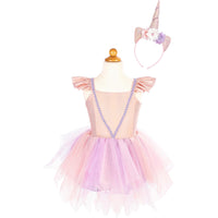 Great Pretenders Pink Shimmer Unicorn Dress & Headband