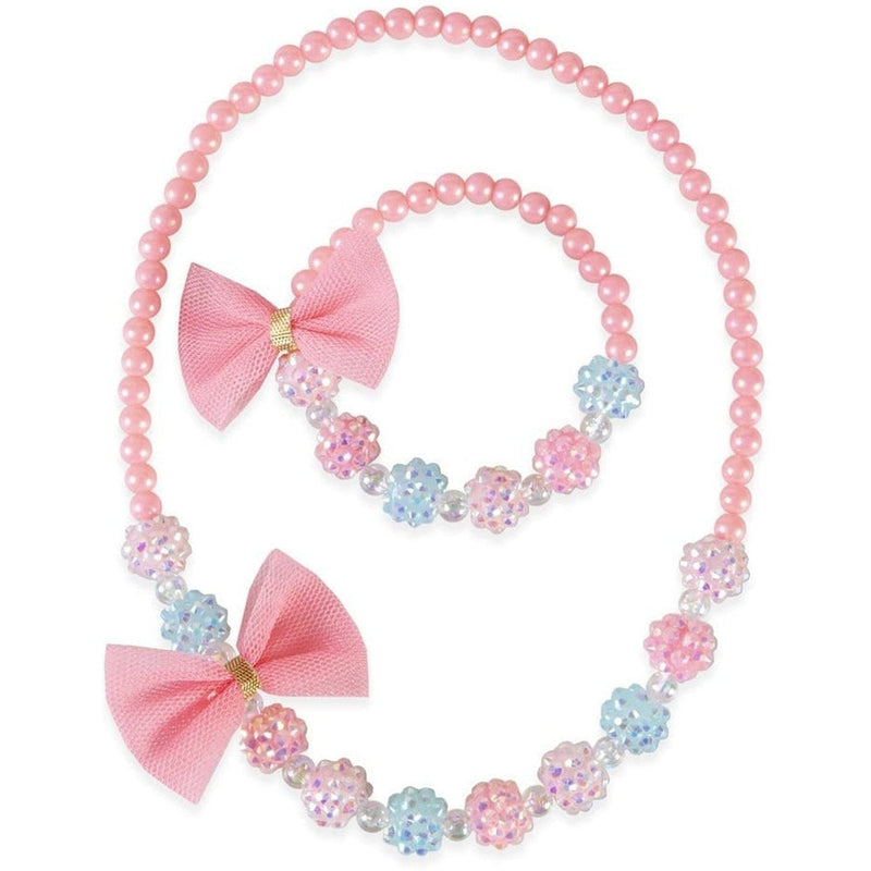 Great Pretenders Think Pink Necklace & Bracelet Set