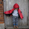 Reversible Spider/Bat Toddler Cape