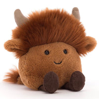 Jellycat Amuseabean Highland Cow