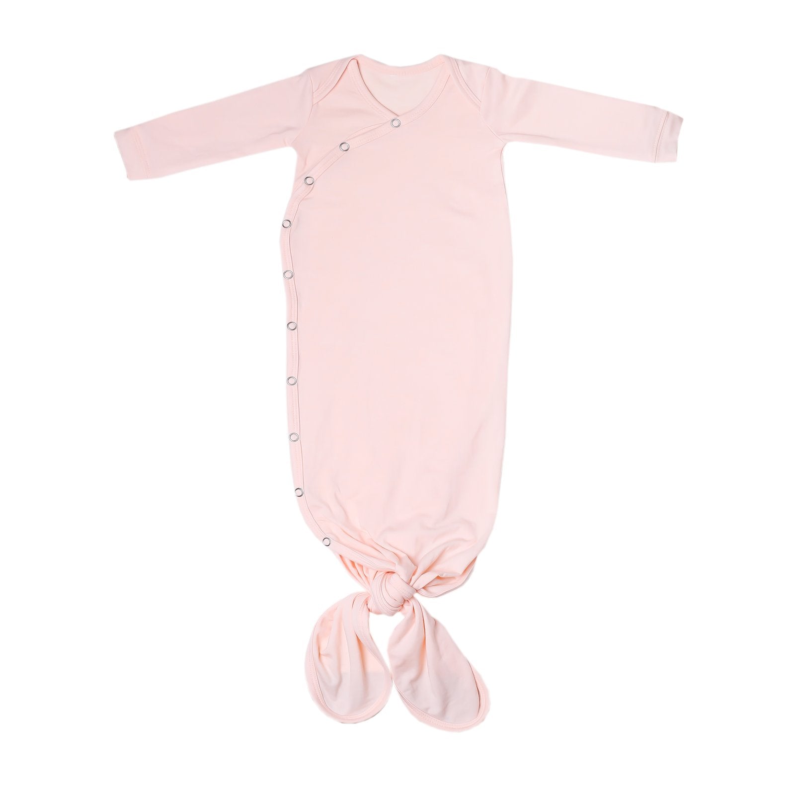 Copper Pearl Newborn Knotted Gown | Blush