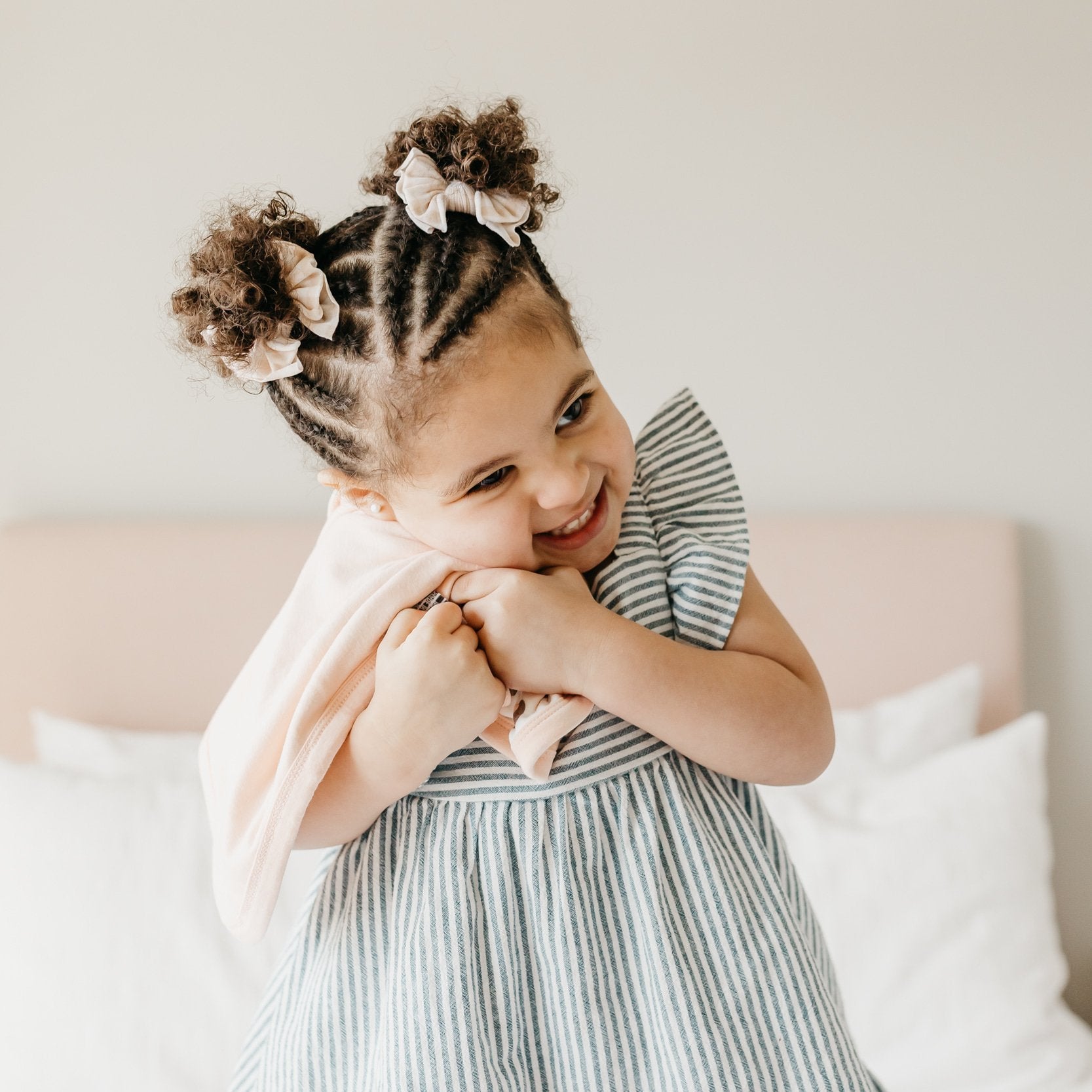 Copper Pearl Three-Layer Security Blanket Set | Millie