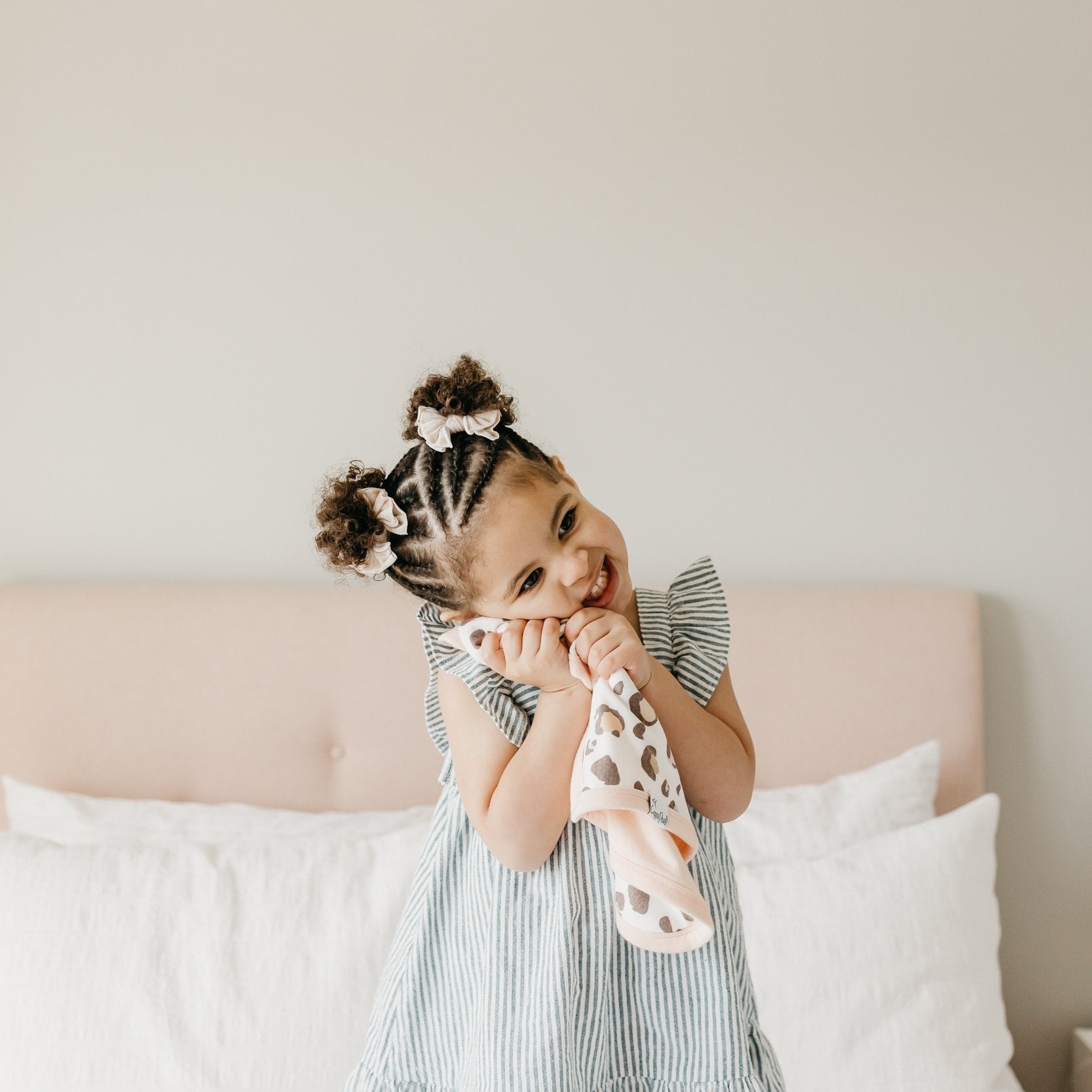 Copper Pearl Three-Layer Security Blanket Set | Millie