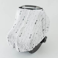 Little Unicorn Cotton Muslin Car Seat Canopy - Arrow