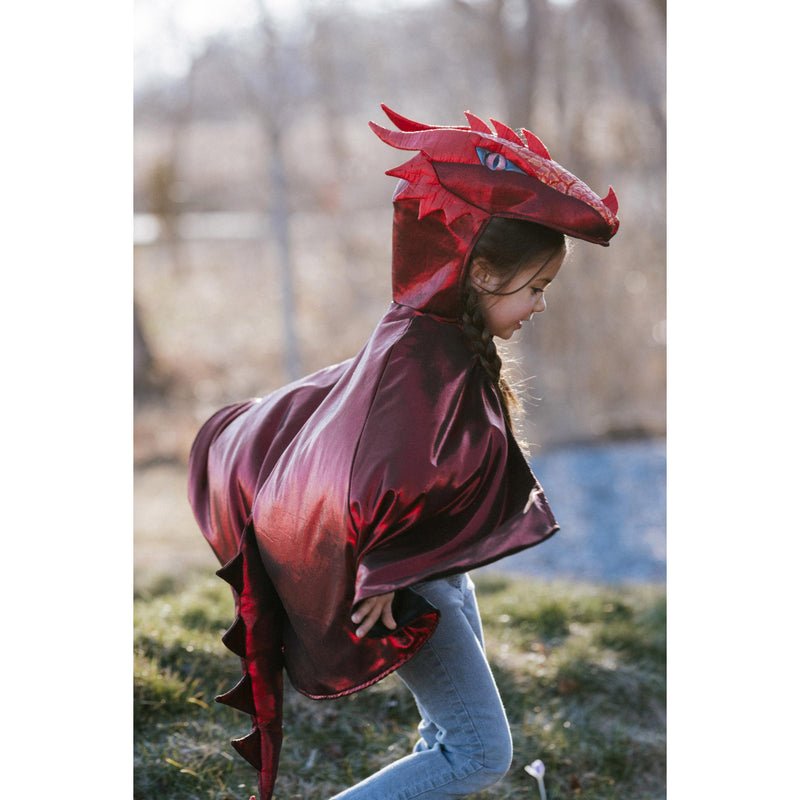 Great Pretenders Ruby The Metallic Dragon Cape