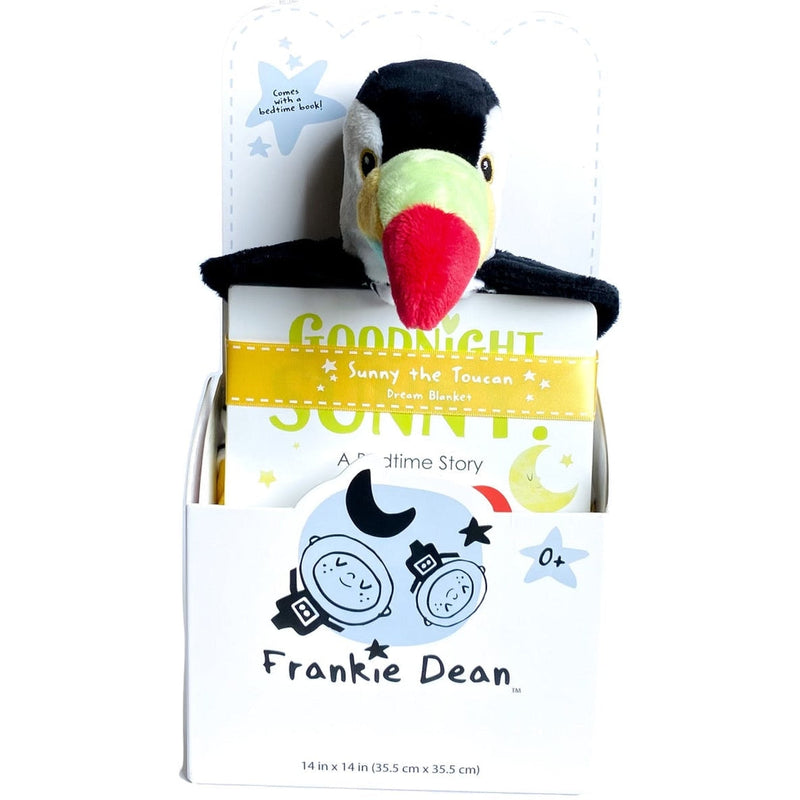 Frankie Dean Sunny the Toucan Dream Blanket + Bedtime Book